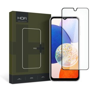 HOFI Glass Pro Full Screen ochranné sklo na Samsung Galaxy A14 4G / 5G, černé