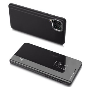 MG Clear View knížkové pouzdro na Samsung Galaxy M53 5G, černé