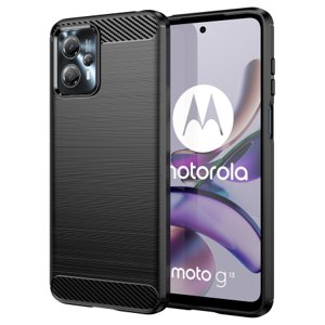 MG Carbon kryt na Motorola Moto G53 / G13, černý