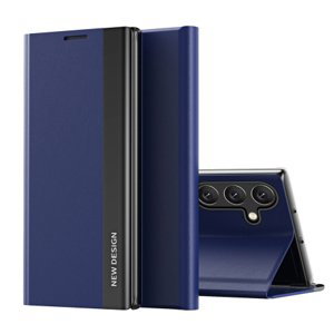 MG Sleep Case knížkové pouzdro na Samsung Galaxy A24 4G, modré