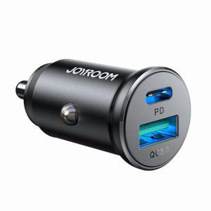 Joyroom JR-CCN05 autonabíječka USB / USB-C 30W, černá