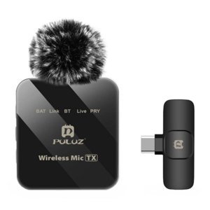 PULUZ PU648 Lavalier mikrofón USB-C, černý (PU648B)