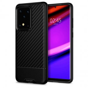 Spigen Core Armor silikonový kryt na Samsung Galaxy S20 Ultra, černý (ACS00847)