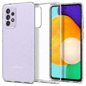 Spigen Liquid Crystal silikonový kryt na Samsung Galaxy A52 5G/4G, glitter průsvitný (ACS02317)