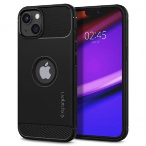 Spigen Rugged Armor silikonový kryt na iPhone 13 mini, černý (ACS03314)