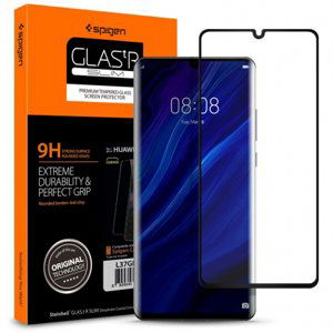 Spigen Glas.Tr ochranné sklo na Huawei P30 Pro, černé (L37GL25745)