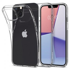 Spigen Liquid Crystal silikonový kryt na iPhone 13, průsvitný (ACS03515)