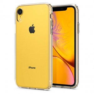 Spigen Liquid Crystal gumené pouzdro na iPhone XR, průsvitné (064CS24866)