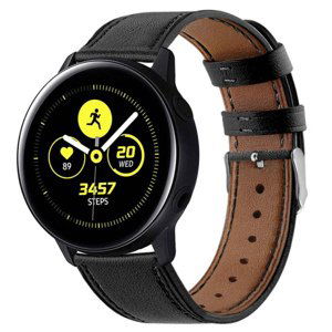 BStrap Leather Italy řemínek na Xiaomi Amazfit GTR Mini, black