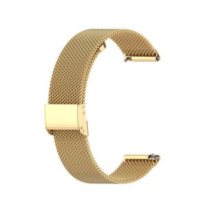 BStrap Milanese řemínek na Huawei Watch GT/GT2 46mm, gold (SHU002C03)