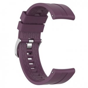 BStrap Silicone Cube řemínek na Huawei Watch 3 / 3 Pro, purple plum (SHU004C0711)