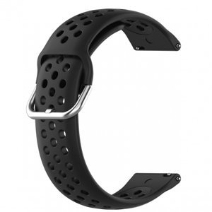 BStrap Silicone Dots řemínek na Huawei Watch GT 42mm, black (SSG013C0902)