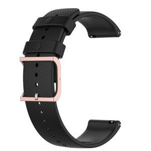 BStrap Silicone Rain řemínek na Xiaomi Amazfit GTR Mini, black