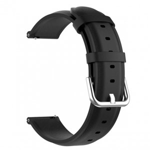 BStrap Leather Lux řemínek na Xiaomi Amazfit GTS, black (SSG015C0104)