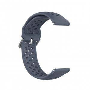 BStrap Silicone Dots řemínek na Garmin Vivoactive 4s, dark gray (SGA007C04)