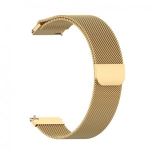 BStrap Milanese řemínek na Garmin Vivoactive 4s, gold (SGA010C03)