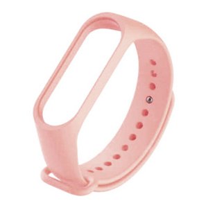 BStrap Silicone řemínek na Xiaomi Mi Band 3/4, sand pink (SXI006C15)