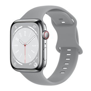 BStrap Smooth Silicone řemínek na Apple Watch 38/40/41mm, gray (SAP014C07)