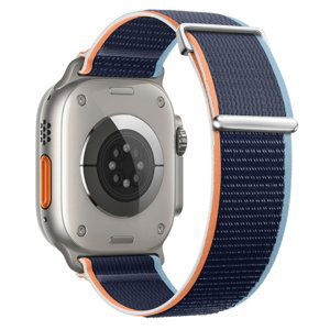 BStrap Velcro Nylon řemínek na Apple Watch 38/40/41mm, navy blue (SAP016C04)