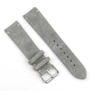 BStrap Suede Leather řemínek na Xiaomi Amazfit GTR 2 / GTR 47mm, gray (SSG021C0106)