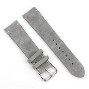BStrap Suede Leather řemínek na Huawei Watch GT2 Pro, gray (SSG021C0107)