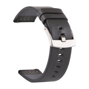 BStrap Fine Leather řemínek na Huawei Watch GT2 Pro, black (SSG023C0107)