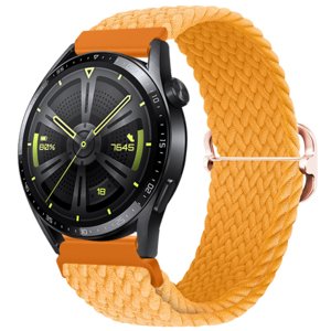 BStrap Elastic Nylon řemínek na Xiaomi Amazfit GTR 42mm, orange (SSG024C0703)