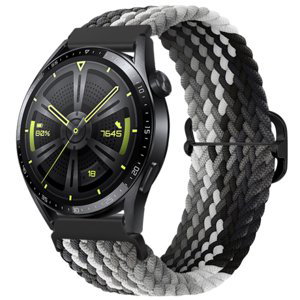 BStrap Elastic Nylon řemínek na Samsung Galaxy Watch 42mm, black qiao (SSG024C0802)