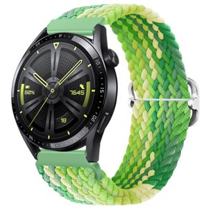 BStrap Elastic Nylon řemínek na Samsung Galaxy Watch 42mm, lime (SSG024C1002)