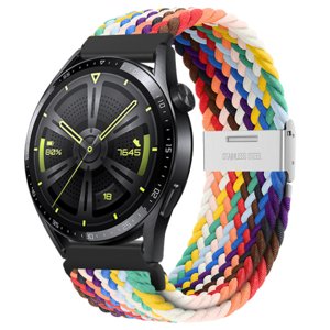 BStrap Elastic Nylon 2 řemínek na Xiaomi Amazfit GTS, rainbow (SSG026C0204)