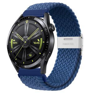 BStrap Elastic Nylon 2 řemínek na Xiaomi Amazfit GTR 42mm, cold blue (SSG026C0403)