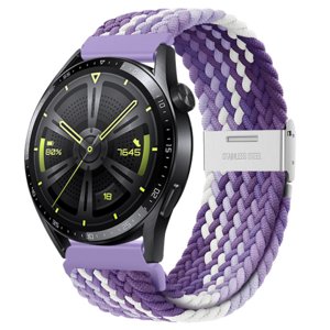 BStrap Elastic Nylon 2 řemínek na Garmin Vivoactive 3, grape (SSG026C1006)