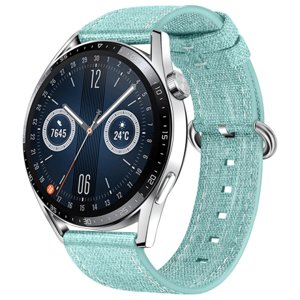 BStrap Denim řemínek na Xiaomi Amazfit GTR 42mm, light green (SSG030C0503)