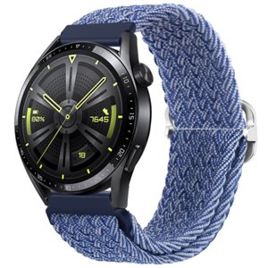 BStrap Braid Nylon řemínek na Xiaomi Amazfit GTR 42mm, blue white (SSG034C0103)