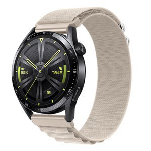 BStrap Nylon Loop řemínek na Samsung Galaxy Watch 3 41mm, starlight (SSG036C0401)