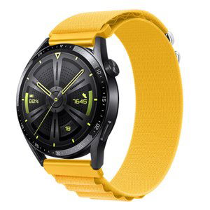 BStrap Nylon Loop řemínek na Xiaomi Haylou Solar LS05, yellow (SSG037C0912)