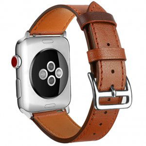 BStrap Leather Rome řemínek na Apple Watch 38/40/41mm, Brown (SAP002C03)