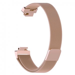 BStrap Milanese (Small) řemínek na Fitbit Inspire, rose gold (SFI004C07)