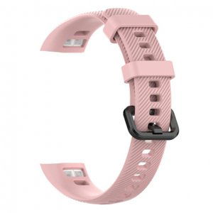 BStrap Silicone Line řemínek na Honor Band 4, pink (SHO001C06)