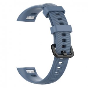 BStrap Silicone Line řemínek na Honor Band 4, rock blue (SHO001C08)