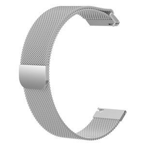 BStrap Milanese řemínek na Garmin Vivoactive 5, silver