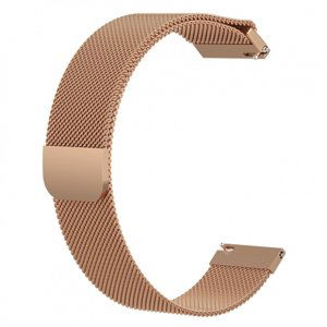 BStrap Milanese řemínek na Huawei Watch GT2 42mm, rose gold (SSG001C0307)