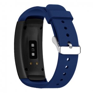 BStrap Silicone Land řemínek na Samsung Gear Fit 2, dark blue (SSG005C02)