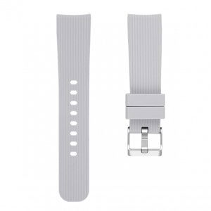 BStrap Silicone Line (Small) řemínek na Xiaomi Amazfit GTR 42mm, gray (SSG003C0803)