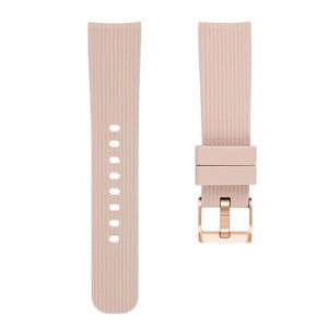 BStrap Silicone Line (Small) řemínek na Garmin Venu 2 Plus, apricot (SSG003C0609)