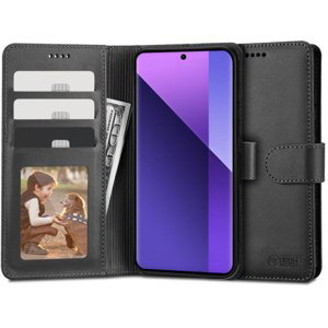 Tech-Protect Wallet knížkové pouzdro na Xiaomi Redmi Note 13 Pro Plus 5G, černé