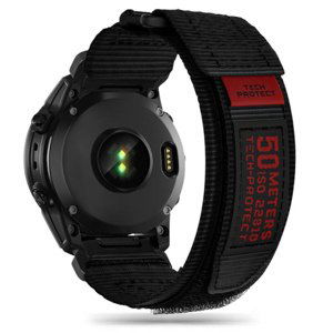 Tech-Protect Scount Pro řemínek na Garmin Fenix 5 / 6 / 6 Pro / 7, black