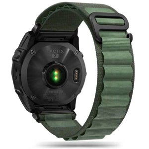 Tech-Protect Nylon řemínek na Garmin Fenix 3 / 5x / 6x / 6x Pro / 7x, military green