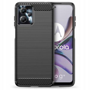 Tech-Protect Carbon kryt na Motorola Moto G13 / G23, černý