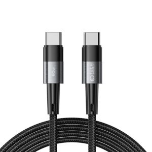 Tech-Protect Ultraboost kabel USB-C / USB-C 60W 3A 2m, šedý